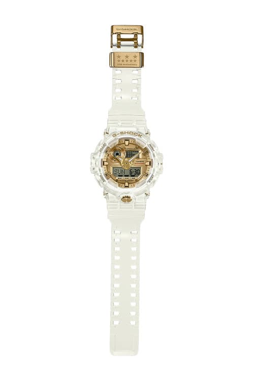 極寒冰感-G-Shock 推出透明錶殼「Glacier Gold」35 周年別注系列