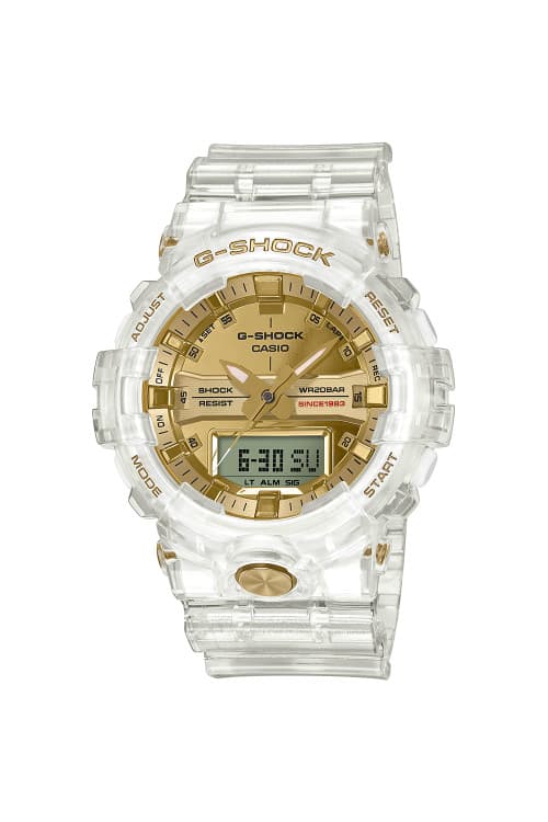 極寒冰感-G-Shock 推出透明錶殼「Glacier Gold」35 周年別注系列