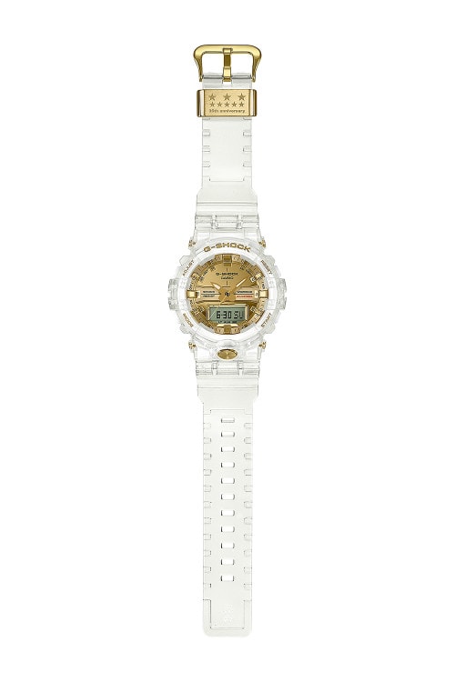 極寒冰感－G-Shock 推出透明錶殼「Glacier Gold」35 周年別注系列