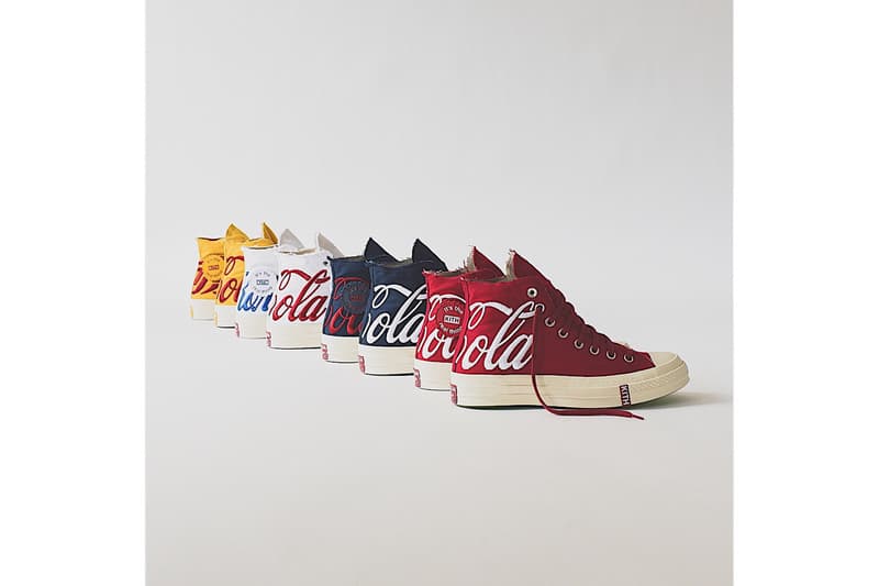 KITH x Coca-Cola x Converse 2018 聯乘 Chuck Taylor All Star 1970s 系列全貌公開