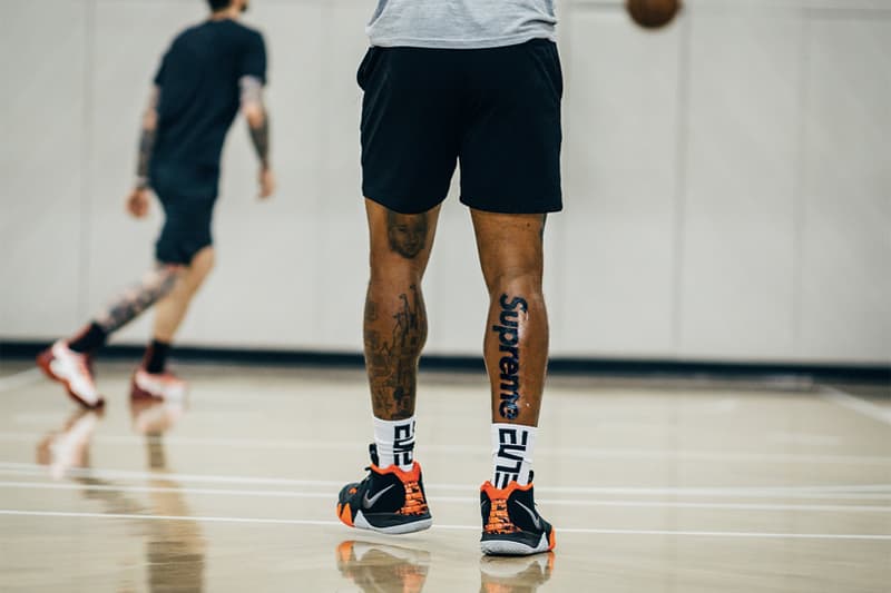 誓死效忠 − NBA 球員 J.R. Smith 竟將「Supreme」刺在腿上!?