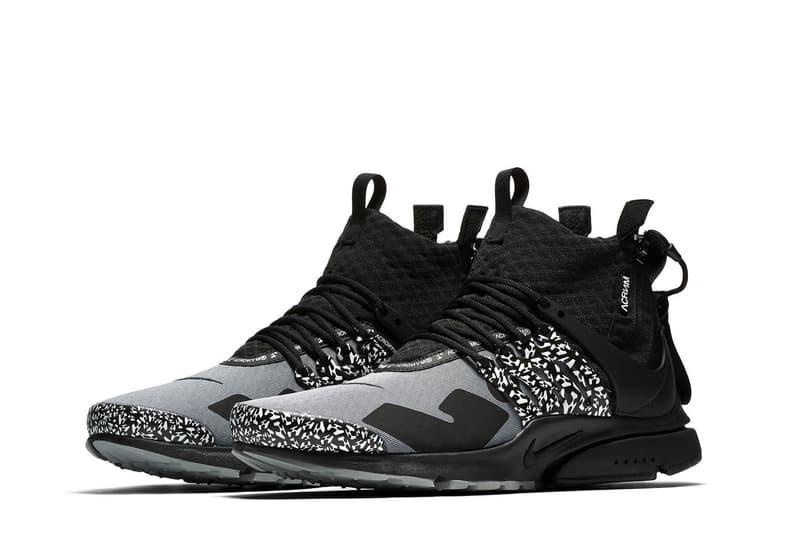 Nike Air Presto Mid x ACRONYM® 全新系列正式發佈