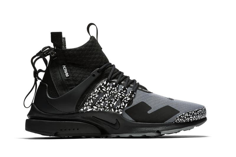 Nike Air Presto Mid x ACRONYM® 全新系列正式發佈