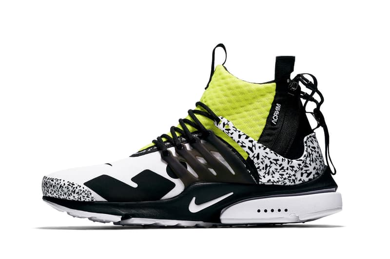 Nike Air Presto Mid x ACRONYM® 全新系列正式發佈