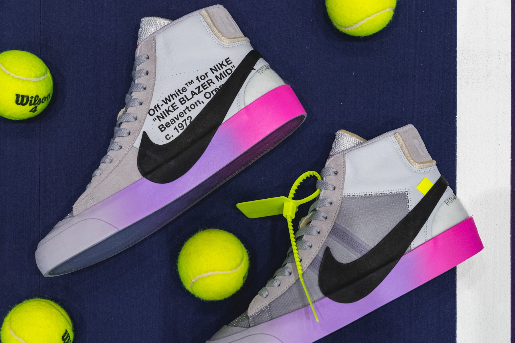 近賞 Serena Williams x Off-White™ x Nike 三方聯乘鞋履系列