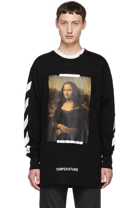 傳奇名畫加持-SSENSE 限定 Off-White《蒙娜麗莎》系列