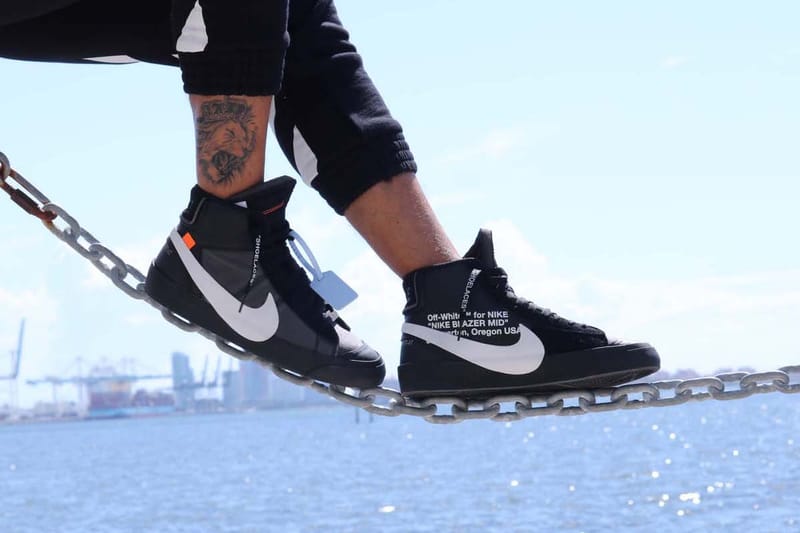 nike x off white blazer mid spooky pack