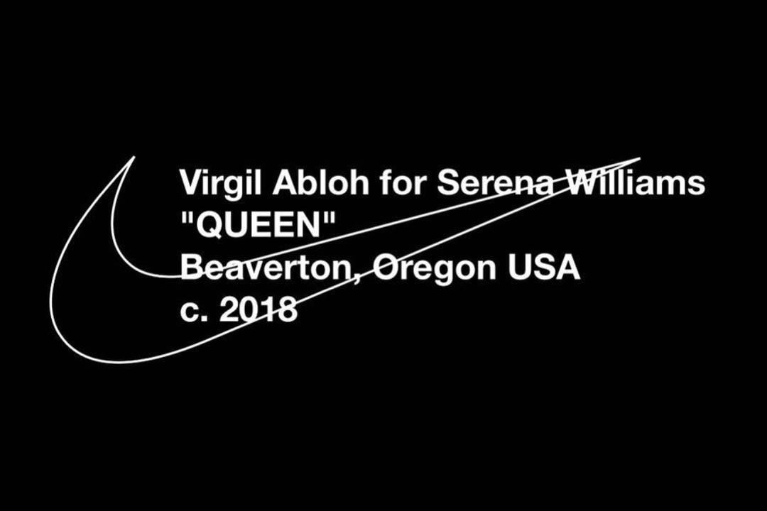 Off-White™ 預告 Virgil Abloh x Serena Williams x Nike 三方聯乘企劃即將發佈