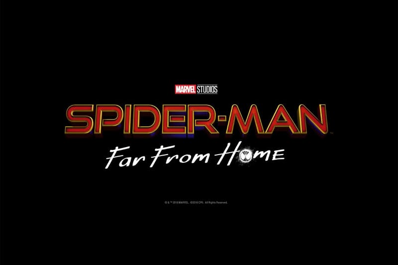 Marvel Studios 正式發佈《Spider-Man: Far From Home》電影標題 Logo