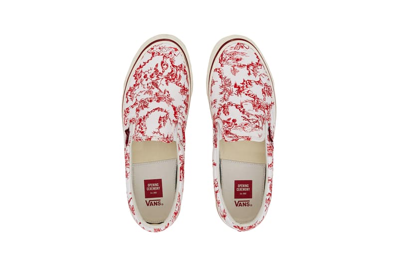 Opening Ceremony x Vans 全新聯乘 Slip-On「Toile Pack」登場