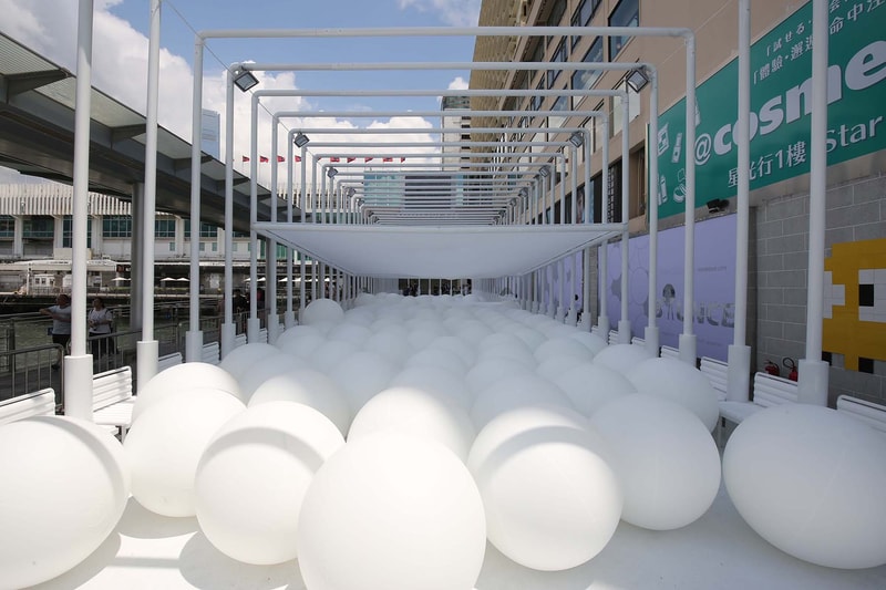 SNARKITECTURE 最新互動裝置藝術作品「BOUNCE」首度現身香港