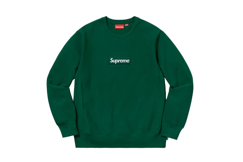 Supreme 2018 秋冬衛衣系列