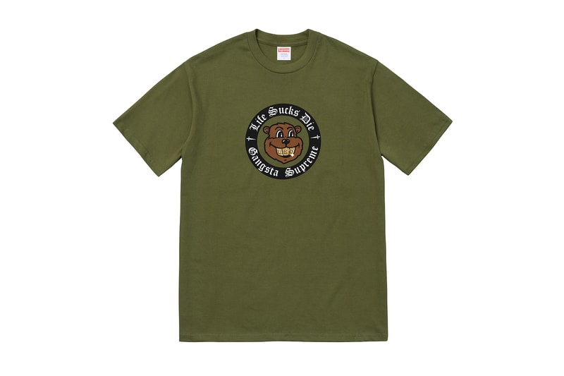 Supreme 2018 秋冬 T-Shirt 系列