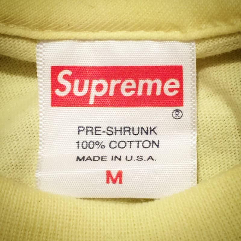 忠粉必注意!本季 Supreme T-Shirt 標籤再現新細節