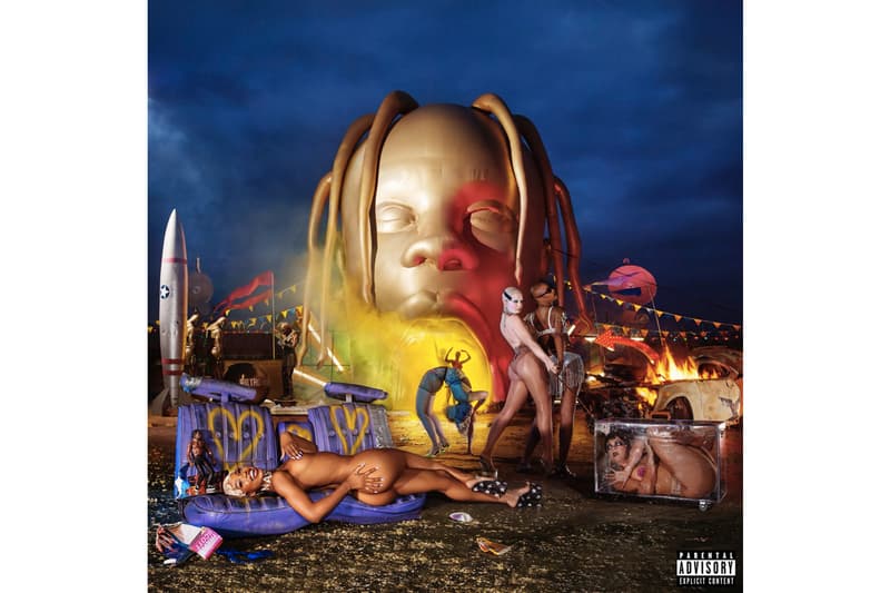 La Flame 航天樂園？Travis Scott 發佈最新專輯《Astroworld》封面設計