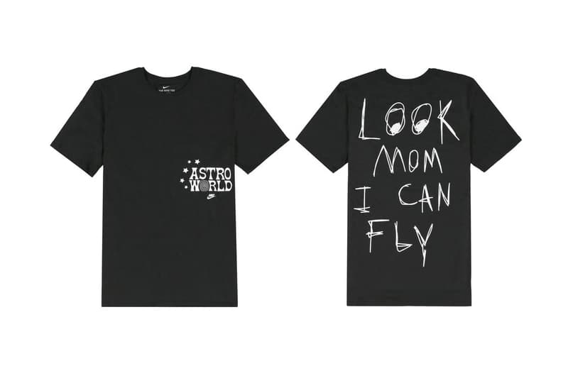 Nike x Travis Scott「Astroworld」聯乘別注 T-Shirt 系列上架