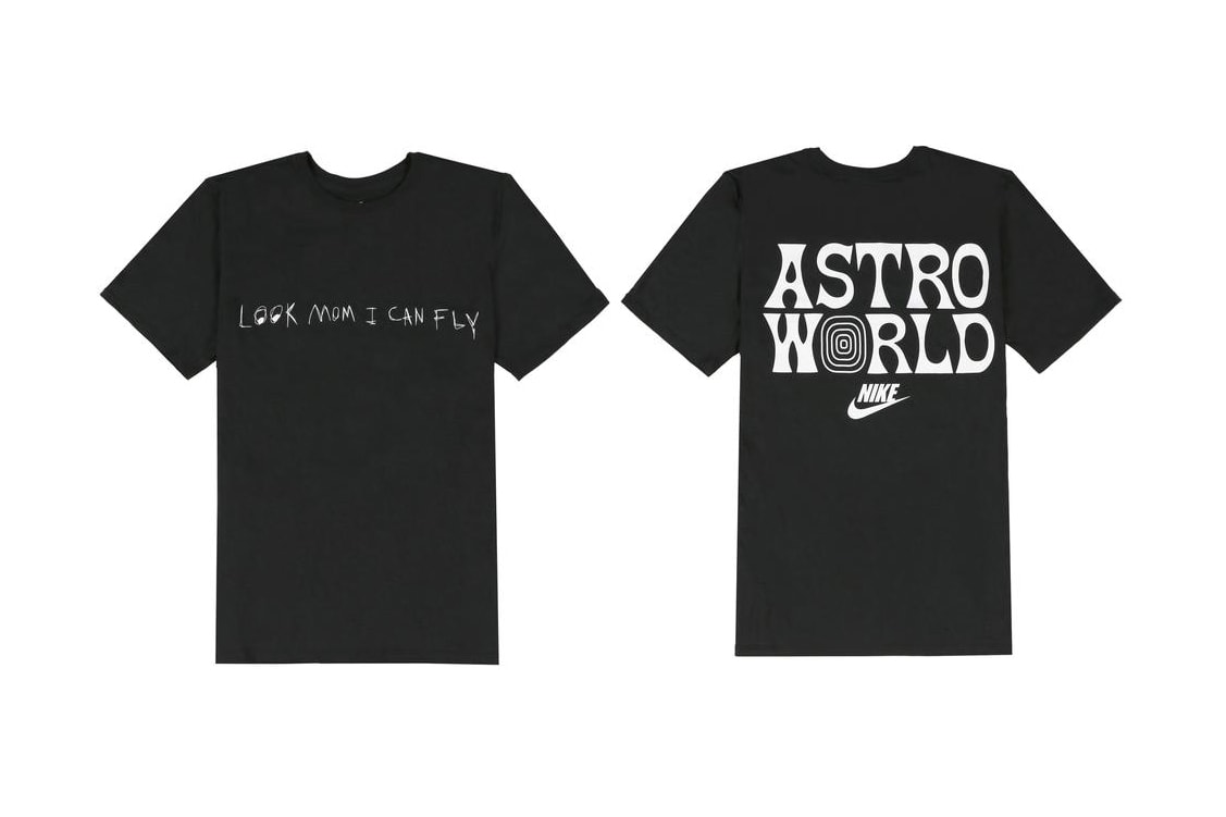 Nike x Travis Scott「Astroworld」聯乘別注 T-Shirt 系列上架