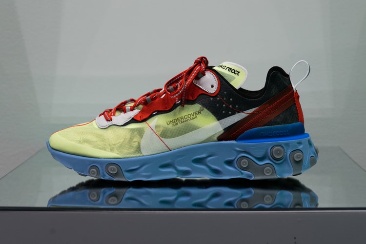 率先近賞 UNDERCOVER x Nike React Element 87 聯乘鞋款