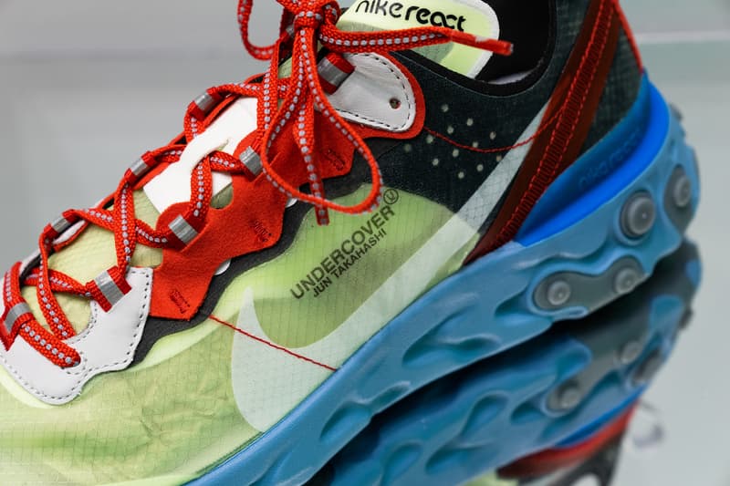 率先近賞 UNDERCOVER x Nike React Element 87 聯乘鞋款