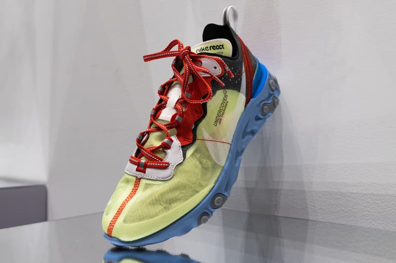 率先近賞 UNDERCOVER x Nike React Element 87 聯乘鞋款