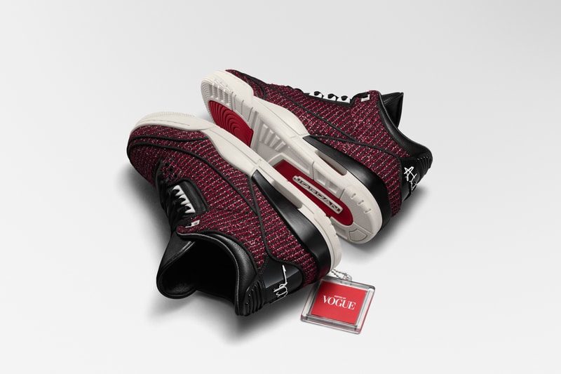 《VOGUE》x Air Jordan 3「AWOK」聯乘鞋款即將上架