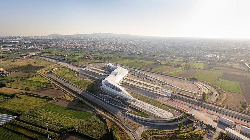 新照揭啟用後現況！走進意大利 Napoli Afragola 高速鐵路車站