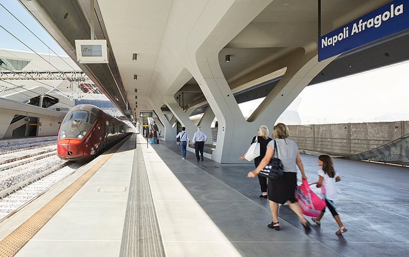 新照揭啟用後現況！走進意大利 Napoli Afragola 高速鐵路車站