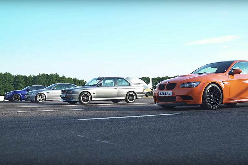 經典集結－BMW 四代 M3 同場直線加速較勁