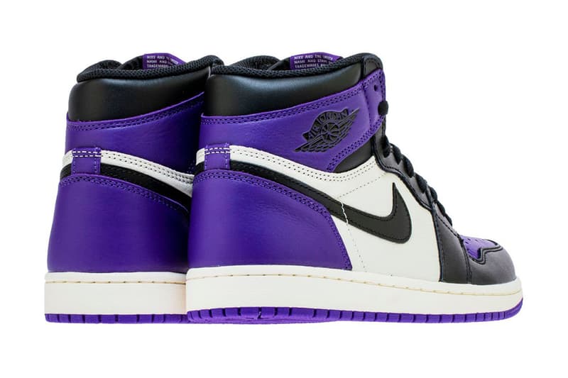 「Bred Toe」延伸－近賞 Air Jordan 1「Court Purple」全新配色