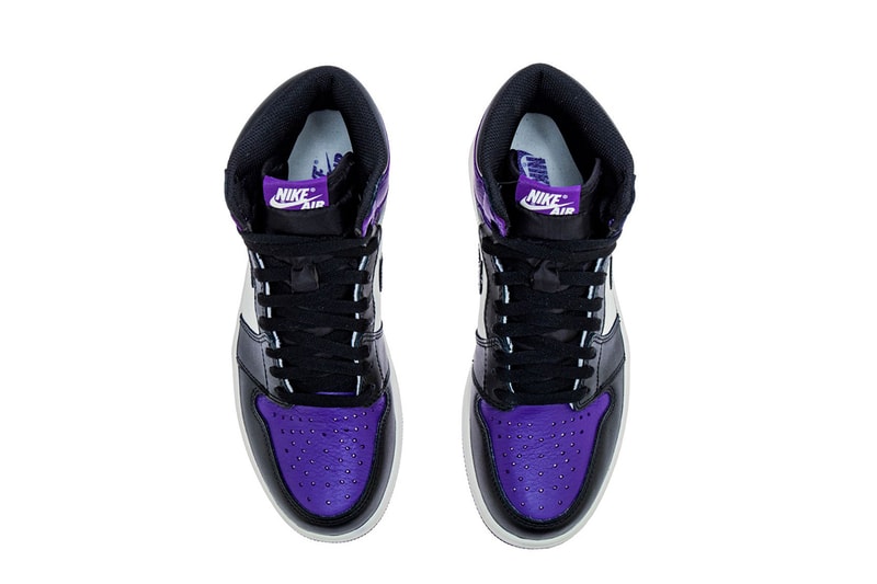 「Bred Toe」延伸－近賞 Air Jordan 1「Court Purple」全新配色