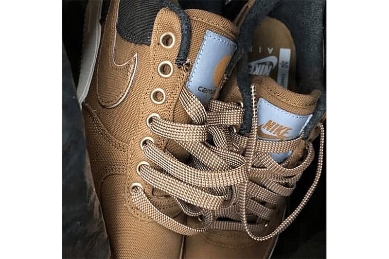 Carhartt WIP x Nike 別注 Air Force 1 實物圖片曝光