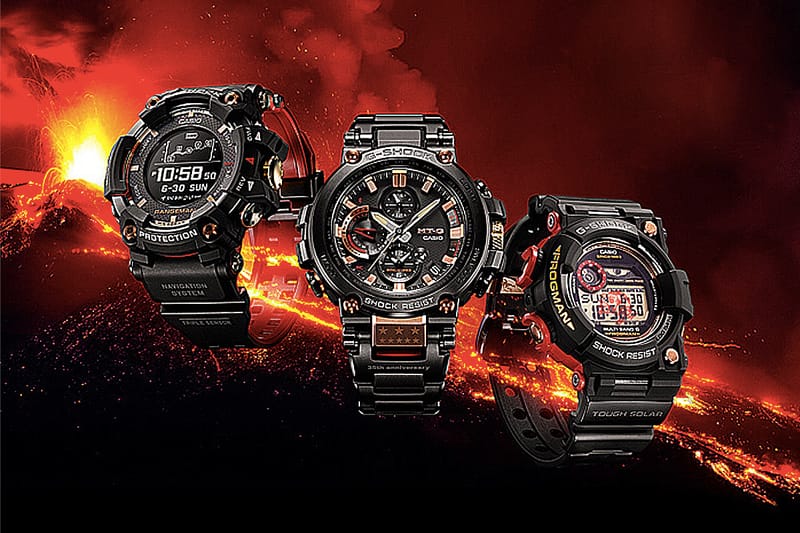 盤古初開－G-Shock 三十五周年別注「Magma Ocean」別注系列