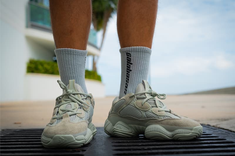 adidas + KANYE WEST YEEZY 500 全新「Salt」配色上腳一覽