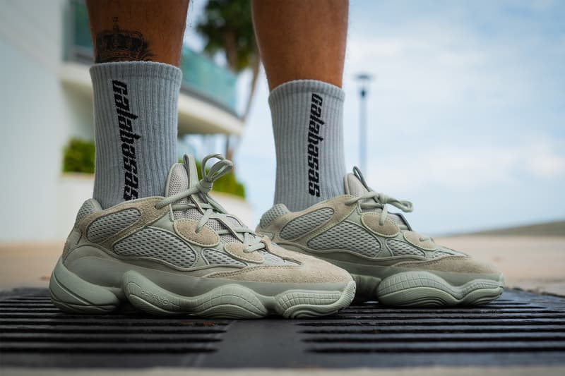 adidas + KANYE WEST YEEZY 500 全新「Salt」配色上腳一覽