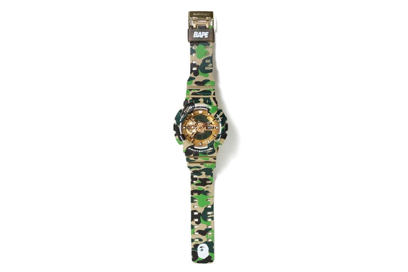 金魂迷彩 − A BATHING APE® x G-SHOCK 最新 25 週年聯乘系列正式發佈