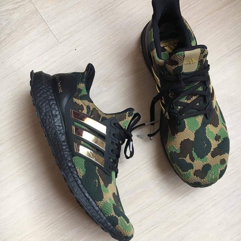 A BATHING APE® x adidas 全新聯乘 UltraBOOST 實物諜照曝光