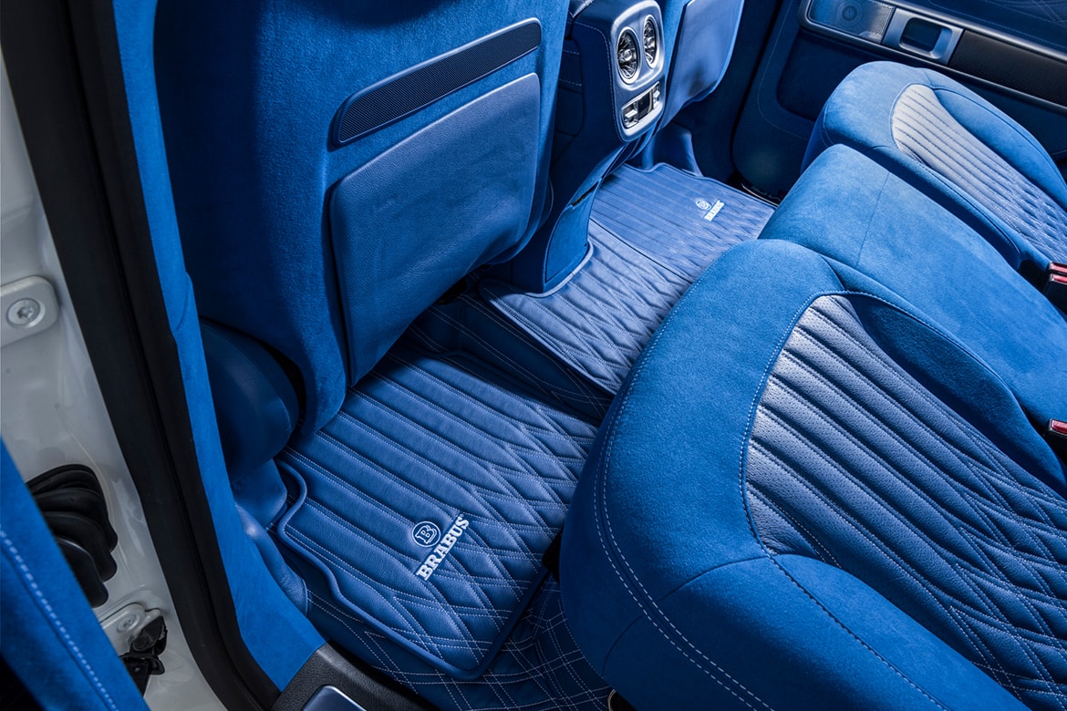 海洋氣息－Brabus 打造 2019 Mercedes-AMG G63「全藍」內裝