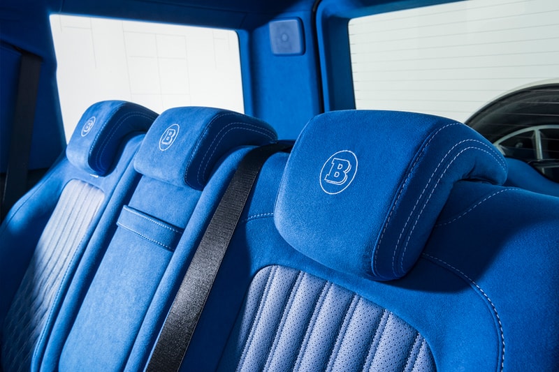 海洋氣息－Brabus 打造 2019 Mercedes-AMG G63「全藍」內裝