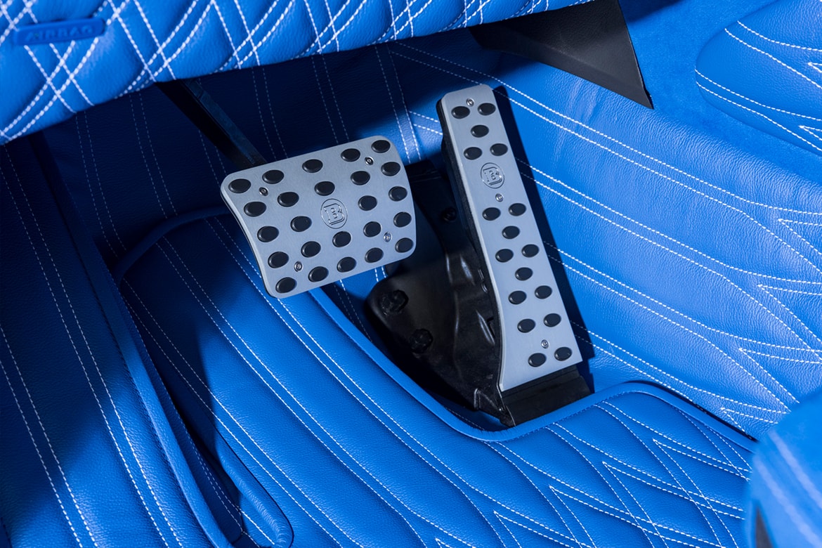 海洋氣息－Brabus 打造 2019 Mercedes-AMG G63「全藍」內裝