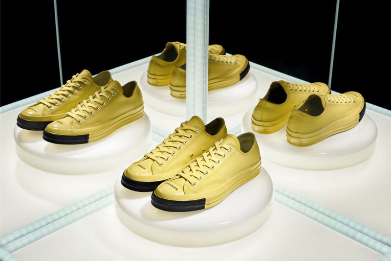 converse undercover yellow