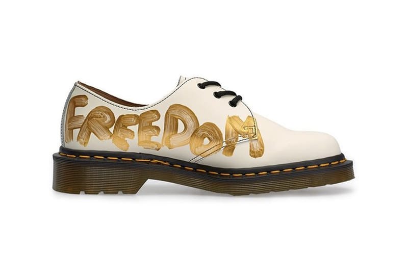 comme des garcons dr martens shoes