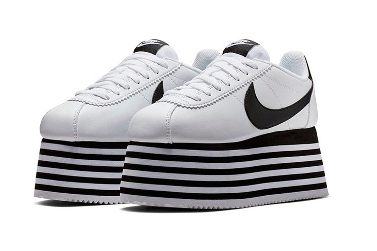 COMME des GARÇONS x Nike 聯名推出超級厚底 Cortez