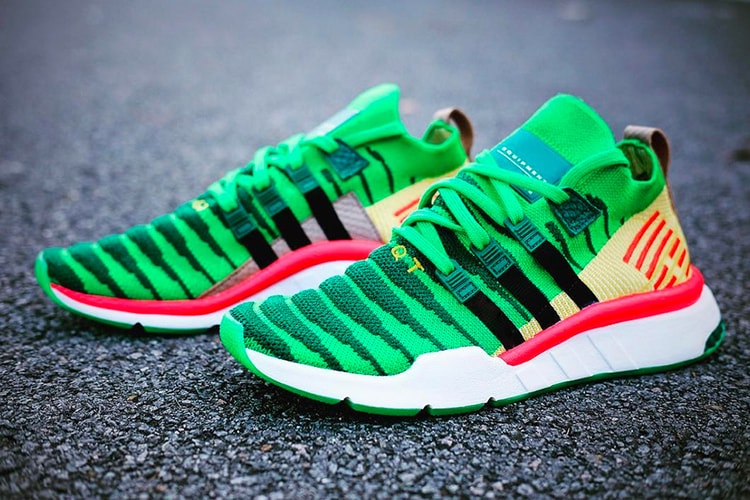 adidas Originals by Dragon Ball Z 聯乘 EQT Support ADV Primeknit「Shenron」鞋照近賞