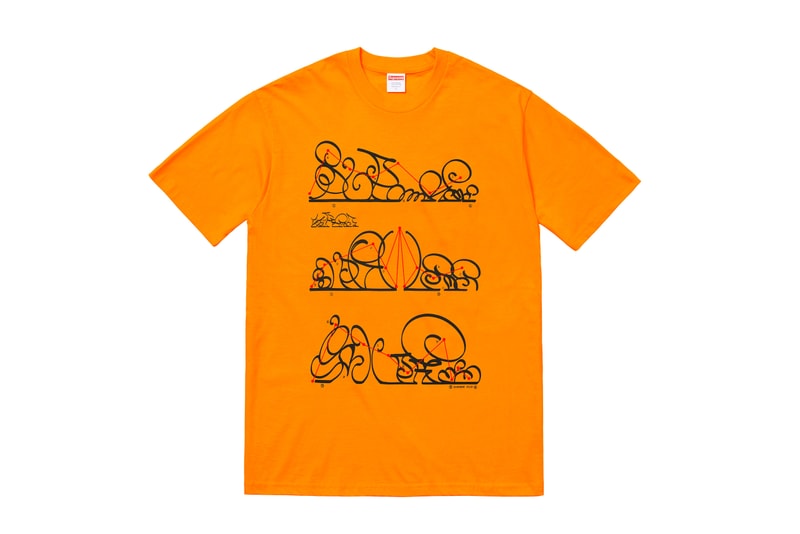 Supreme 2018 秋冬系列 T-Shirt 第二彈發佈