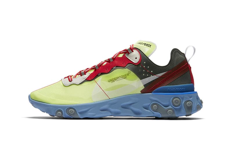 UNDERCOVER x Nike React Element 87 聯乘系列香港區抽籤消息發佈