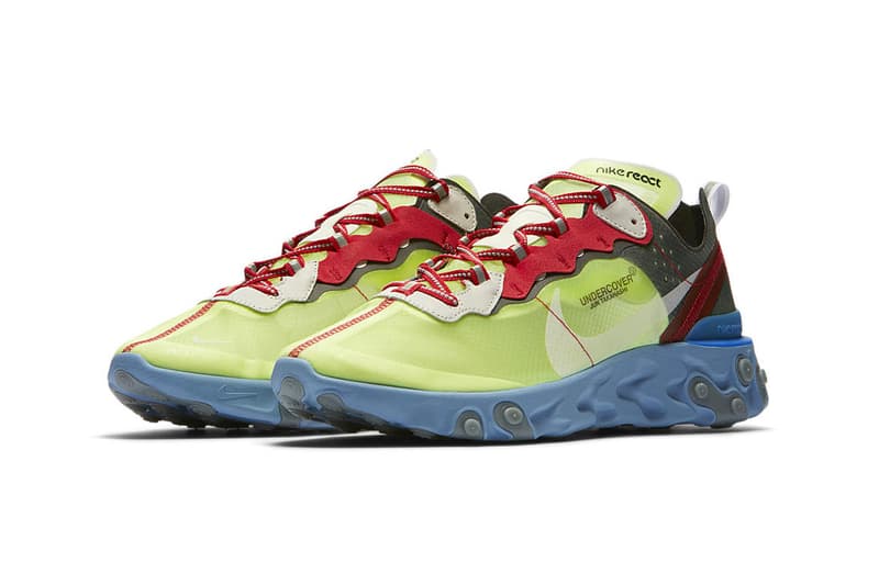 UNDERCOVER x Nike React Element 87 聯乘系列香港區抽籤消息發佈