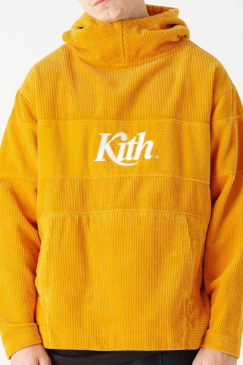 主打燈芯絨和拼接設計－KITH 2018 秋季系列正式發佈
