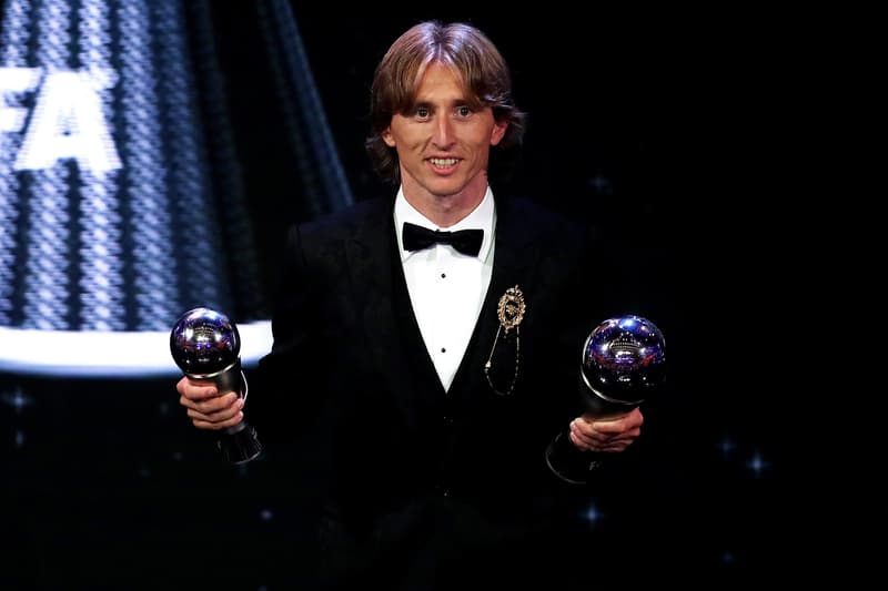 Luka Modric 贏得 FIFA 2018「世界足球先生」大獎