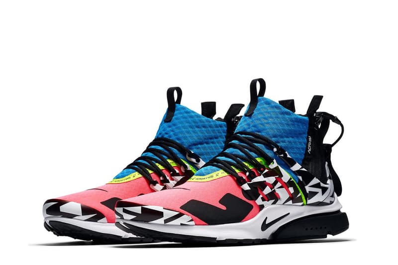 Nike Air Presto Mid x ACRONYM® 聯乘系列台灣發售情報公開