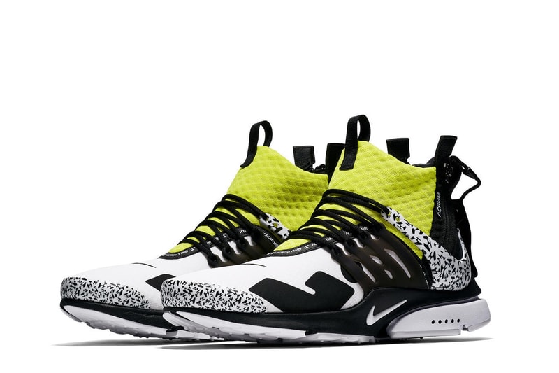 Nike Air Presto Mid x ACRONYM® 聯乘系列台灣發售情報公開